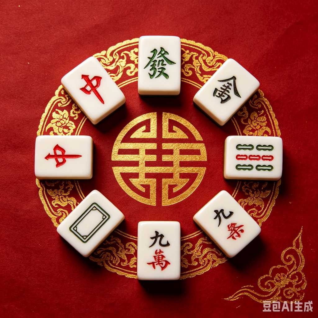 muted color mahjong set