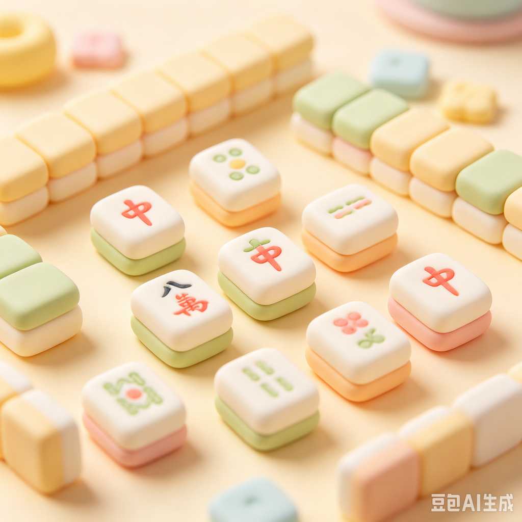 permanent print mahjong set